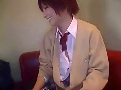 Fabulous Japanese whore Meguru Kosaka, Roa Sumikawa in Amazing Threesomes JAV scene