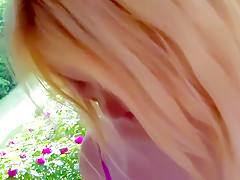 Hot blonde likes sharp sex