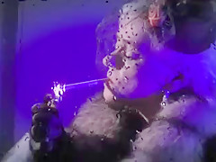 Vanessa Fetish Fully Clothed Heels Nylons Garter Furs BCBG