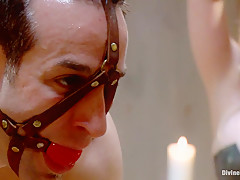 Aiden Starr & Jason Miller in Chastity Tease And Denial: Hump The Air Bitchboy Episode 3 - DivineBitches