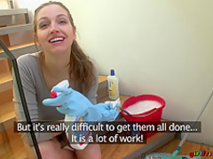 Hottest pornstars Eufrat, K.C. Williams in Incredible Medium Tits, Lesbian sex video