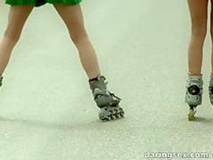 Incredible pornstar in Fabulous Public, Lesbian porn scene