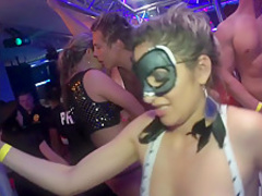 Horny pornstar in exotic blonde, group sex adult video