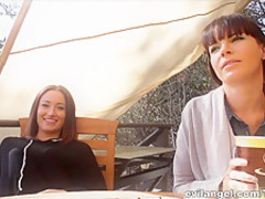 Exotic pornstar in Incredible Lesbian, Brunette xxx video