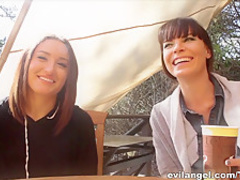 Exotic pornstar in Incredible Lesbian, Brunette xxx video