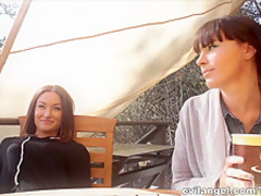 Exotic pornstar in Incredible Lesbian, Brunette xxx video