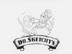 Burlesque Strip SHOW 120 Dr.Sketchy's Tronicat Performance