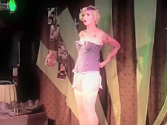 Burlesque Strip SHOW 120 Dr.Sketchy's Tronicat Performance