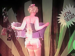 Burlesque Strip SHOW 120 Dr.Sketchy's Tronicat Performance