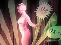 Burlesque Strip SHOW 120 Dr.Sketchy's Tronicat Performance