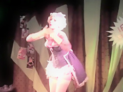 Burlesque Strip SHOW 120 Dr.Sketchy's Tronicat Performance