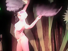 Burlesque Strip SHOW 120 Dr.Sketchy's Tronicat Performance