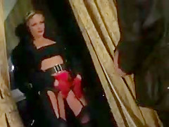 amazing short-haired MILF Monica Baldini in action