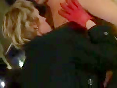 amazing short-haired MILF Monica Baldini in action