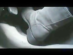 Driving in new grey boots from youtube