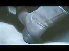 Driving in new grey boots from youtube