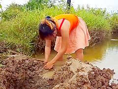 Fischen in battambang