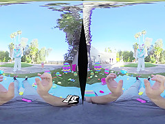 Bailey Brooke & Gina Valentina in Easter Bunnies - WankzVR