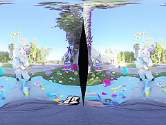 Bailey Brooke & Gina Valentina in Easter Bunnies - WankzVR