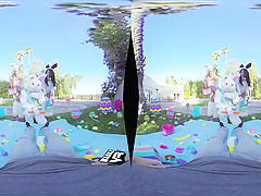 Bailey Brooke & Gina Valentina in Easter Bunnies - WankzVR