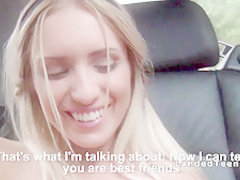 Russian schoolgirls having threesome