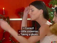 Amazing pornstars Macy Breham, Sofia Solana, Eileen Sue in Horny Threesomes, College sex movie