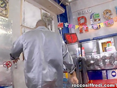 Best pornstars Rocco Siffredi, Emma Butt, Shione Cooper in Crazy Hardcore, Threesomes sex video