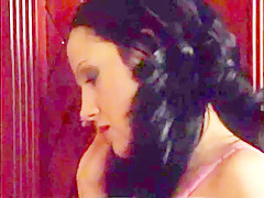 Hairy italian milf anal