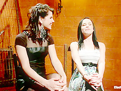 Katie St. Ives & Bobbi Starr in Katie St. Ives, Bound Tight And Shocked - Electrosluts