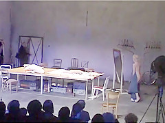 Naked on Stage 211 Ganna Skorohodova