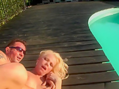 Crazy pornstar in amazing facial, outdoor adult scene