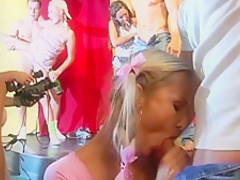 Horny pornstars Rita Stone, Alexandra Joy and Barbara Summer in exotic reality, european adult scene