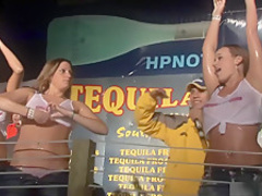 Best pornstar in amazing blonde, group sex sex scene