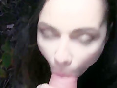 busty brunette fucks for money