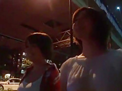 Exotic Japanese whore Nanako Mori, Haruki Sato, Meguru Kosaka in Fabulous Public, Car JAV movie