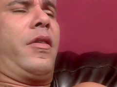 Amazing pornstar Roxxxy Rush in horny blowjob, fetish xxx scene