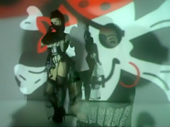 Horny pornstars Dahlia Sky and Christy Mack in incredible stockings, brunette porn scene