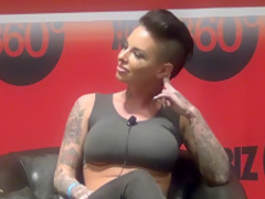 Horny pornstars Dahlia Sky and Christy Mack in incredible stockings, brunette porn scene