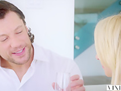 VIXEN Blonde Doll Fucks on Layover