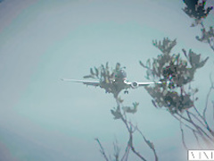 VIXEN Blonde Doll Fucks on Layover