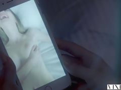 VIXEN Hot Blonde Teen Gets Caught Cheating On Tape