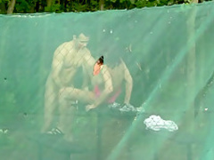 Exotic pornstar in amazing big tits, outdoor porn scene