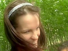 Exotic pornstar in amazing big tits, outdoor porn scene