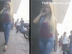 Incredible homemade Blonde, Phone adult clip