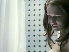 Incredible homemade Showers, Brunette porn clip