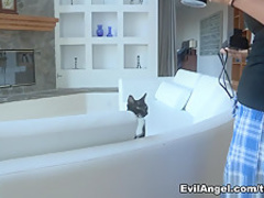Hottest pornstars Adriana Chechik, Dana Vespoli, James Deen in Exotic Dildos/Toys, Fingering xxx scene