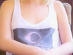 Fabulous pornstar Kelly Shibari in horny threesome, small tits sex video