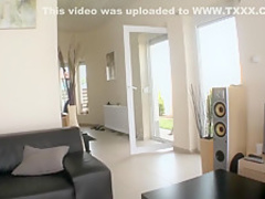 Hottest pornstar Christine Diamond in exotic threesome, small tits adult movie