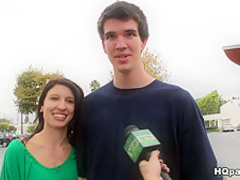 Exotic pornstar in Horny Brunette, Hardcore sex clip