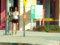 Big boobs MILF Public Exposure